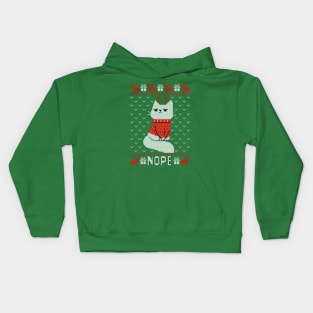 Reindeer Cat Kids Hoodie